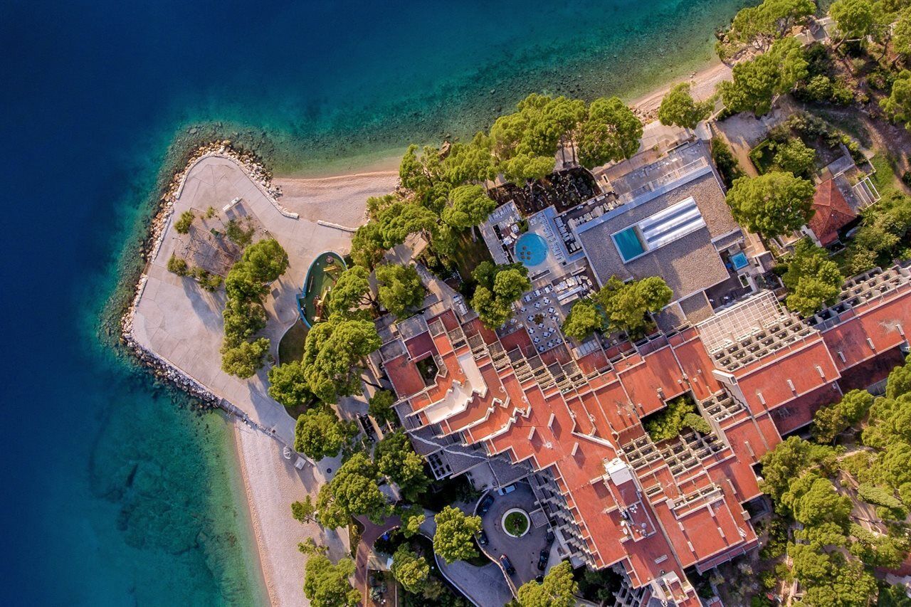 Bluesun Hotel Soline Brela Exterior foto